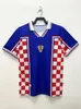 Croácia 2024 2025 Jerseys de futebol fãs de fãs de jogadores da criança Kit Kit Women 24 25 Modric Majer Croatie 2025 Gvardiol Kovacic Suker Retro 1998 Croacia futebol camisas de futebol