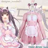 Cosplay Anime Costumes Nekopara Chocola Vanilla RPA-RPA RPA SURES Lolita Servant Spirt Sexy Kaii Birthday Party Setc24320