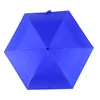 Paraplyer Protoable Folding Pocket Women Plat Lightweight Paraply Ultraviolet Protection Parasol Liten storlek för resor