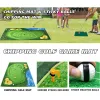 AIDS inomhus Casual Golf Game Set Golf Sätt Royale Golf Game som träffar Mats Ny Mini Casual lämplig för inomhus utomhusspel