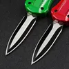 5 couleurs Mini OTF AUTO Knife 440C lame en acier, poignées en polymère, BM 3300 3310 3400 4600 EDC couteaux de poche outil tactique extérieur C07 A07