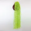 Fleurs décoratives plante artificielle Creeper vert tenture vigne pour la maison jardin décoration rotin couronne de mariage fausses feuilles lierre