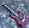 Cavi 24 tasti trasparente rosso John Petrucci Signature Music Man JP6 Electric Guitar Shipping gratuito