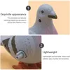 Andra fågelförsörjningar 1/4st Clockwork Toys Bouncing Pigeon Simulation Animal Cute Wind Up Jumping