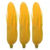 Decorative Flowers 3 Pcs Artifical Corn Vegetables Fake For Decoration Kids Clothes Decorate Simulation