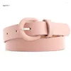 Belts Fashion Ladies PU Leather Adjustable Waist Straps For Dresses Shirt J78E