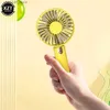 Electric Fans 1200mAh Mini Mini Fan Third Gear Desktop USB Office Office Outdoor Outable Electric Fan Cooling Gifty240320