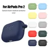 Hülle für Airpods Pro 2 Hülle Kopfhörer Zubehör Bluetooth Headset Silikon Air Pod Pro 2 Hülle Airpods Pro2 Hülle