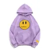 Yeni Erkekler ve Kadınlar Hoodie Moda Sokak Giyim Smiley Yüz Kazak Erkekler Günlük Moda Trendi Drew Sweatshirts 382