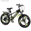 Cyklar rida-ons Wolface 2022 Student Bicyc Variab Speed ​​Bicyc 20 tum 22 tum 24 tum variab hastighet Mountain Bike Childrens Bicyc Ny L240319