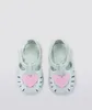 Meisje Igor Zomer Jelly Schoenen Kleine Baby Peuter Mode Liefde Hart Zachte Zool Roma Sandalen Kinderen Antislip Valentines SO135 240318