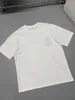 T-shirts pour hommes de créateurs Poche poitrine Broderie tridimensionnelle Col rond T-shirt unisexe à manches courtes