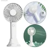 Electric Fans 3 Portable Handheld Fans w/Base Cooling Fan Desktop Fan Desktop Fan som används för utomhusvandring och sovsal Desktop Fan på Homey240320