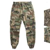 Herenbroeken Katoen Camouflage Heren Werkkleding Lente Herfst Amekaji Retro Multi Pocket Outdoor Werk Amerikaanse Casual Cargobroek