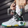 Schoenen gepersonaliseerde kantup high top basketbal schoenen zacht ademende allmatch sneaker voor sport