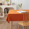 Table Cloth Solid Minimalist Conference Room Tablecloth Towel Rectangular Skirt El Office Activity Waterproof