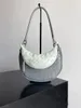 10A Mirror Quality Designer Handbag Gemini Tote Top Half Moon Woman Leisure Work Hobo Underarm helt handgjorda intreciato damer composi