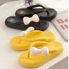 Flops bevergreen Nuovo bowknot soft sole piattaforma flip infradito da donna clip cloud cloud pannelli per la piattaforma estiva femminile