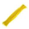 Party Decoration 100st Creative Plush Chenille Sticks Velvelt Artificial Flowers Plants Stem Pipe Cleaner Decorative Handmade Home Deco