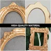 Frames 5 PCS Small Golden PO Cadre Decoration décorer la résine rétro Photo European Style