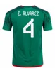 2023 2024/25 Maglia da calcio Messico H. LOSANO CHICHARITO G DOS SANTOS 2023 2024 set maglia da calcio Uomo donna / bambino kit uniforme MESSICANA