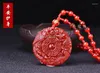 Figuras decorativas AGATE RED NATURO AGATO HANDES OCHO DIAGRAMENES CON CLETA DE RECUERDAD DEL CLECTO PISTIVO DE LUCA DE DRAGONPO