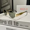 Para las gafas de marca de diseño para hombres, unisex, gafas de sol de gafas de sol en la playa gris negro marco de metal adumbral de las gafas de sol europeas es