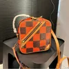 24SS à la mode pour hommes et femmes Designer Designer Messager Sac Messenger Classic Damier Chever Boder Batch Sac à main crossbody