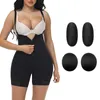 women Waist Tummy Shaper shapewear with high waisted buttons strong abdominal tightening waist hip lifting pants beautiful body shaping tight fitting underwear