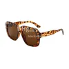 Quadratische Sonnenbrille HD-Nylongläser UV400 Anti-Strahlung Street Fashion Beach Catwalk Geeignet für alle Tragen Passende Designer-Sonnenbrillen