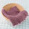 Decken Geboren Pografie Requisiten Baby Po Kostüm Säugling Gestrickte Baumwolle Wrap Nursling Weiche Decke Dress Up Für Junge Mädchen Bild