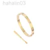 Desginer catier pulsera carier pulsera Ka Jia pulsera TISCO moda destornillador personalidad popular oro rosa cinco generaciones diez pulsera de diamantes anillo hombres un