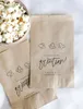 Presentförpackning 25st han poppade frågan Popcorn Bag || Engagement Party Bags Bachelorette Bridal Shower Favor B B
