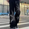 Мужские джинсы Y2k Hip Hop Streets Harajuku Джинсы JNCO с вышивкой Высококачественные мешковатые джинсы с высокой талией Женские свободные широкие джинсы Зимние брюки01 273 781 151