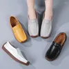 Casual Schoenen Lente Herfst Vrouw Suède Dames Loafers Slip Op Platform Flats Wedge Sneakers Plus Size Zapatos De Mujer