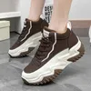 Casual Schoenen Dames Platform Sneakers Comfortabele Hoge Trainers Hardlopen Sport Tennis Dikke Zool Wandelschoenen 35-40