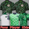 24 25 Nigeria Voetbalshirt 2024 2025 Thuis maillot de foot Nigeriaanse #10 OKOCHA Shirt Uit Amokachi Ikpeba Yekini IHEANACHO IGHALO voetbaluniform