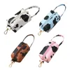 Dog Carrier Poop Bags Dispenser Bone Pattern Bag Holder Pet Waste Container