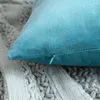 Pillow Body Pillows For Adults Velvet Soft Decorative Square Covers Case Sofa Bedroom60x60cm Light Satin Pillowcase