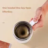 Mugs Rotating Coffee Mug Large Capacity 30 Seconds Automatic Stop 380ml Abs Household Accessories Water Cup Magnetic Stirring