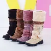 Boots Kncokar Nouvelles bottes chaudes d'hiver épaissies de talons hauts et de chaussures femmes Fashion Fashion sexy