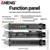 Измерители тока ANENG VD902 Детекторы напряжения переменного тока Умный бесконтактный тестер Ручка-метр 12-1000 В Электрический датчик Тестовый карандаш Инфракрасный лазер 240320