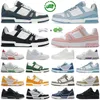 2024 Zapatos casuales Hombres Mujeres Diseñador de lujo Zapatilla de deporte Cuero con cordones Terciopelo Gamuza Negro Blanco Rosa Azul Amarillo Verde Naranja Zapato de plataforma Hombres Entrenador Zapatillas deportivas