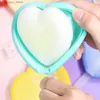 Utensili per gelato Stampo in silicone fatto in casa Mini cuore di pesca con coperchio Stampo in silicone per ghiaccioli Reticolo di ghiaccio Stampo per barretta di gelato a forma di cuore Attrezzo da cucina L240319