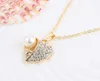 Pendant Necklaces Trend Alloy Love Necklace Women's Fashion Niche Design Simple Clavicle Chain And Versatile Jewelry Unique