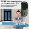 Dzwonki do drzwi 1080p Doorbell Bezprzewodowy inteligentny aparat do drzwi z aplikacją Tuya 2,4 GHz WiFi IP65 Wodoodporny zdalny połączenie wizualne 2-Wayy240320