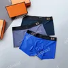 Sexy Herren Unterwäsche Slips Modemarke Sport Boxer Designer Baumwollboxed Underpant Man Boxer Shorts