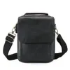 Оригинальная кожаная мужская повседневная дизайнерская школьная сумка через плечо через плечо, модная сумка-тоут для колледжа, планшета, Mochila Satchel 150b 240307