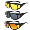 Óculos de sol noite condução óculos de visão noturna óculos de motorista unisex sol proteção uv óculos