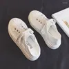 Sapatos casuais para mulher baixo branco calçados lona 39 ofertas em um com chegada 2024 moda sapato urbano luxo y2k